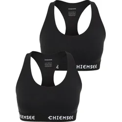 Bustier-Top im Zweierpack mit Label-Schriftzügen 2XL