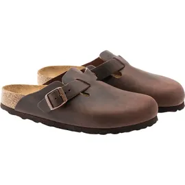 Birkenstock Boston Nubukleder geölt habana 41