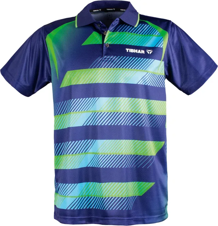 Tibhar Hemd Frame marine/grün 3XL - 3XL