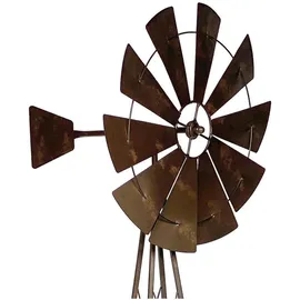 DanDiBo Ambiente Windrad 170 cm Braun