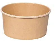 NATURESTAR Salatschale CAESAR, aus Kraftpapier 416100 , 1 Packung = 50 Stück, 1000 ml