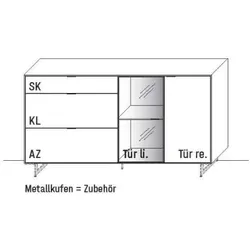 Wöstmann WM 2470 Sideboard 2543