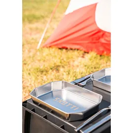 Skotti Plade Camping-Teller 20,5x15 cm Silber