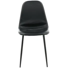 venture home Esszimmerstuhl Polar Kunstleder schwarz 2er Set