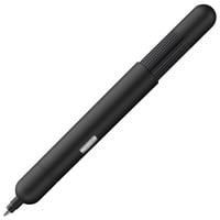 LAMY pico kleiner Taschen-Kugelschreiber 288 aus Metall im matten Lack-Finish in der Farbe schwarz mit Druckmechanik, inkl. Compactmine LAMY M 22 Strichbreite M in schwarz
