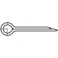 TOOLCRAFT ISO 1234 Splinte 1 x 20 mm 1000 Stück