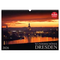 Calvendo Wunderschönes Dresden (Wandkalender 2026 DIN A3 quer), CALVENDO