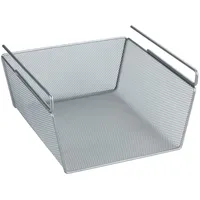 Wenko Regaleinhängekorb M 28 x 15 x 27,5 cm silber