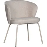 Woood Esszimmerstuhl ADMITS Polyester grau 2er Set