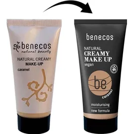 benecos Natural Creamy Make-Up 4 caramel 30 ml