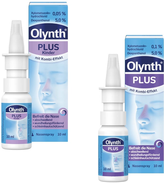 Olynth Plus Nasenspray Familien Set