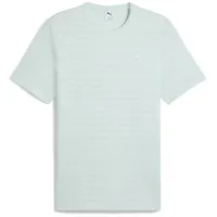 Puma Essentials Elevated Strukturiertes T-Shirt Herren PUMA Peaceful Blue