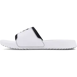 Under Armour Ignite Select Slides Badelatschen Herren 100 white/white/black 52.5