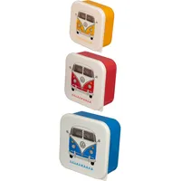 Puckator 3er Set Lunchboxen Volkswagen VW T1 Camper Bus