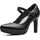 CLARKS Damen Ambyr Shine Pumpe, Black Leather,41 EU