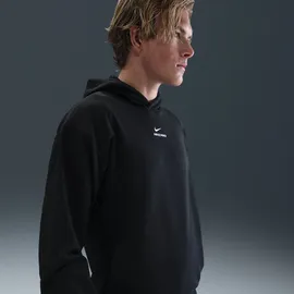 Nike Hoodie Schwarz/Weiß S