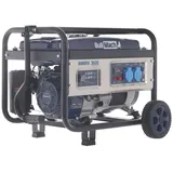 BullMach AMBRA 3600 - Benzin-Stromerzeuger mit Rädern und AVR-Regelung 3 kW - Dauerleistung 2.8 kW - 230V