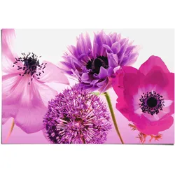 Poster REINDERS "Lila Sommer", lila (farbe bild(er): lila), B:91,5cm H:61cm, Papier, Bilder