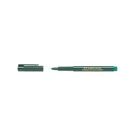 Faber-Castell Document 1511 Fineliner grün 0,4 mm, 10 St.