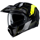 HJC Helmets HJC C80 Rox Black/Yellow, XL