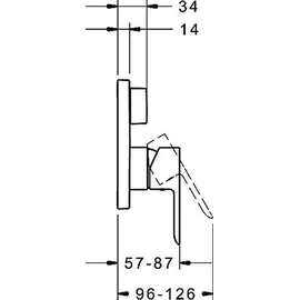 Hansa HansaLigna Thermostatregler (83859513)