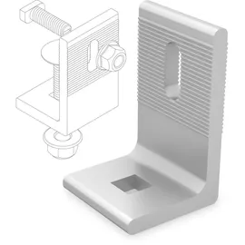K2 Systems L-Adapter SingleRail Set für Flachdach-Montagesystem