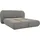 beautysofa Corfu 180 x 200 cm Grau