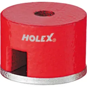 HOLEX Knopf-Magnet mit Schutzplatte 32 mm