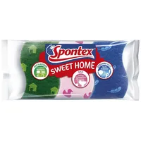 SPONTEX Schwamm-Set Sweet Home für Bad, und klassisch