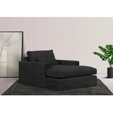 LeGer Home by Lena Gercke Loveseat »Sölve Loungesessel, Sessel«, mit optischer Husse, weicher Sitzkomfort, grau