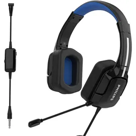 Philips Headset TAGH301 Schwarz-blau - Schwarz/Blau