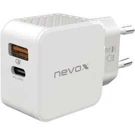 Nevox Ladegerät USB-C QC HC-2009 weiß