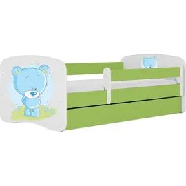 raumhirsch furniture Kinderbett Raumhirsch 80 x 180 cm Holzwerkstoff grün