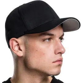 Flexfit Wooly Combed Cap schwarz S/M