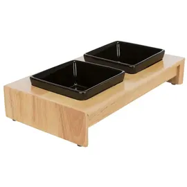 Trixie Napf-Set, Keramik/Holz