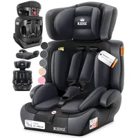 Kidiz Autokindersitz Gruppe 1+2+3 anthrazit