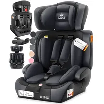 Kidiz Autokindersitz Gruppe 1+2+3 anthrazit