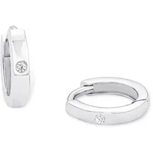 Amor Creolen 9058112 Silber 1 cm