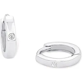 Amor Creolen 9058112 Silber 1 cm