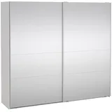 Tvilum Schiebetürenschrank Catania 245 x 220 x 67 cm Weiß