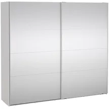 Tvilum Schiebetürenschrank Catania 245 x 220 x 67 cm Weiß