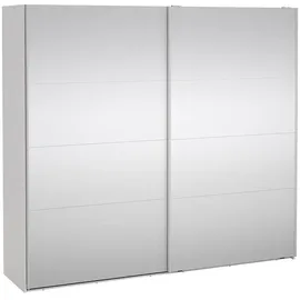 Tvilum Schiebetürenschrank Catania 245 x 220 x 67 cm Weiß