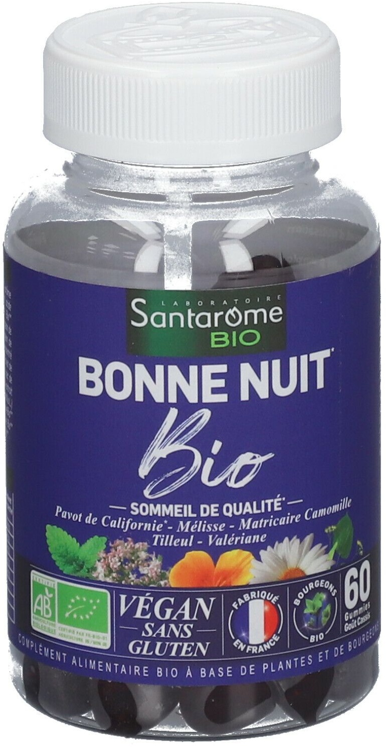 Santarome Gummies Bonne Nuit Bio 60 pc(s) Gummies
