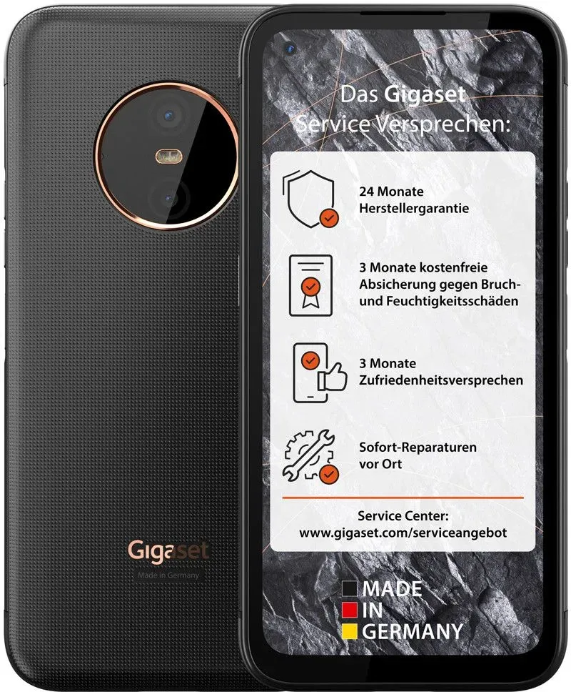 GX6 128 GB 5G Smartphone 16,8 cm (6.6 Zoll) 2,0 GHz Android 50 MP Dual Kamera Dual Sim (Titanium Black)