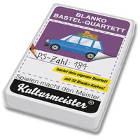 Kulturmeister Das Blanko Bastel-Quartett