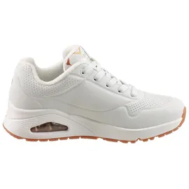 SKECHERS Uno - Metallic Love white/gold 38
