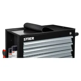 Stier Werkstattwagen BLACK-Edition, leer