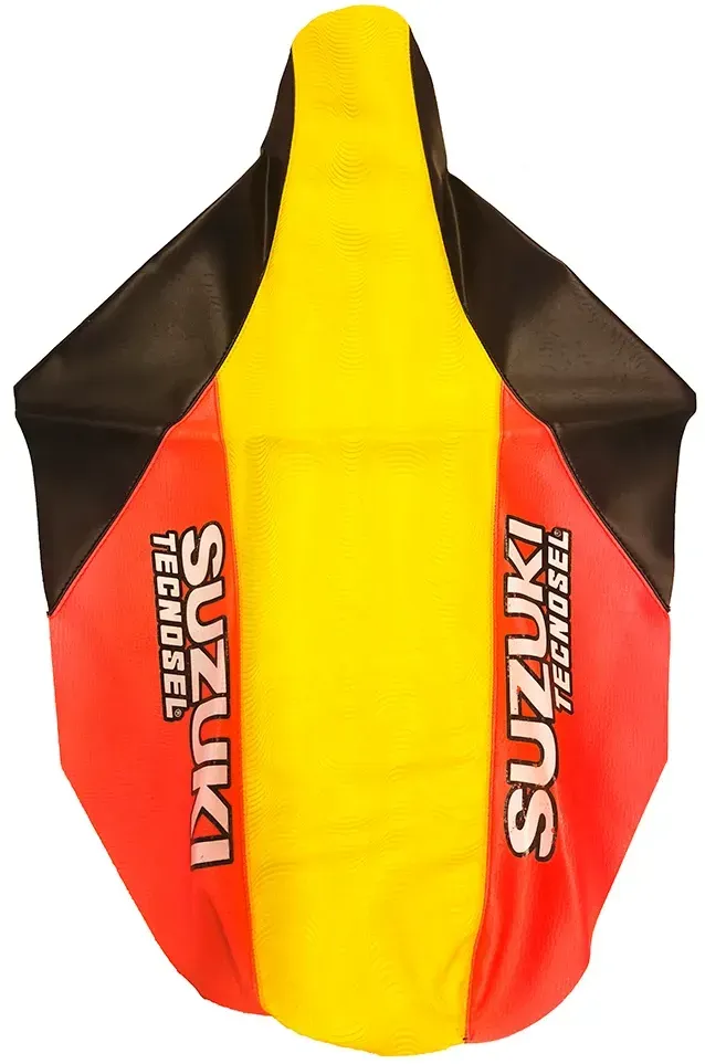 Tecno-x Suzuki Rm250 1997 Seiten-tankpad - Yellow / Pink - One Size