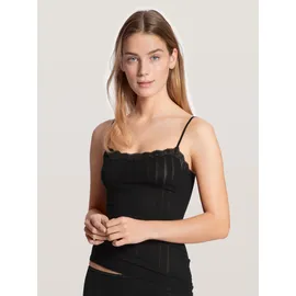 CALIDA Etude Toujours Spaghettitop Schwarz L