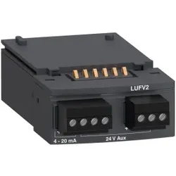 Schneider Electric LUFV2 TeSys U, LUFApplikationsmodul Anzeige der Motorlast 4-20mA